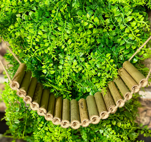 All Natural Bamboo Bridge